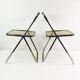 Pair of Plia chairs, Anonima Castelli, designed by Giancarlo Piretti, Italy