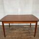 Scandinavian table in vintage teak 1960 Samcom edition