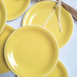 Villeroy & Boch yellow dinner plates