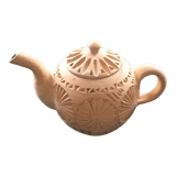 Glazed indoor ceramic teapot