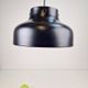 Mid-Century Modern Danish Black Jumbo Pendant Lamp by Uniline for Nordisk Solar, 1960s