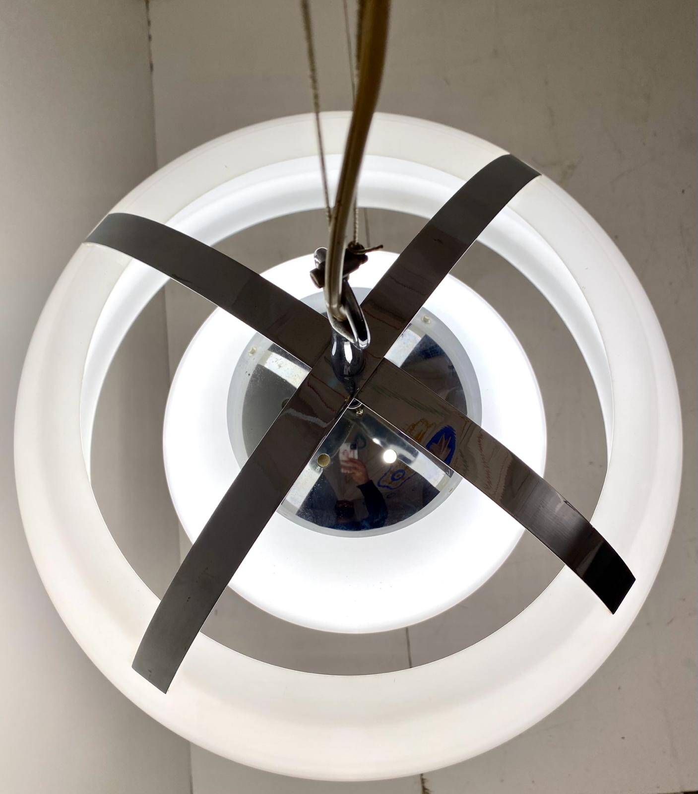 1960s "Omega" pendant, Vico Magistretti for Artemide