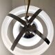 1960s "Omega" pendant, Vico Magistretti for Artemide