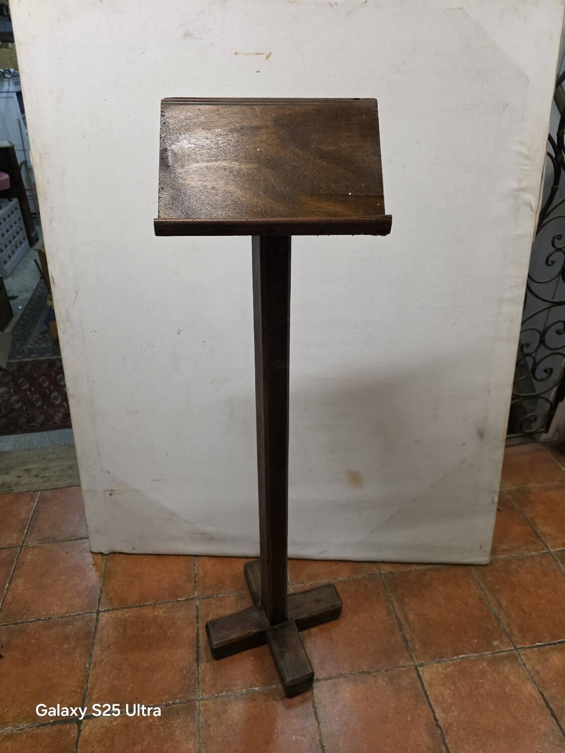 Lectern, antique conference desk