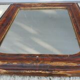 Louis Philippe mirror 42 x 55 wood and stucco