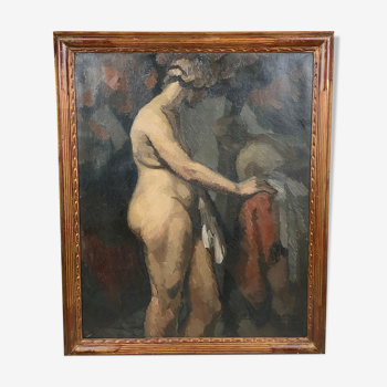 Naked woman profile