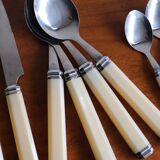 Pierre Balmain cutlery set – 16 pieces – ivory handles