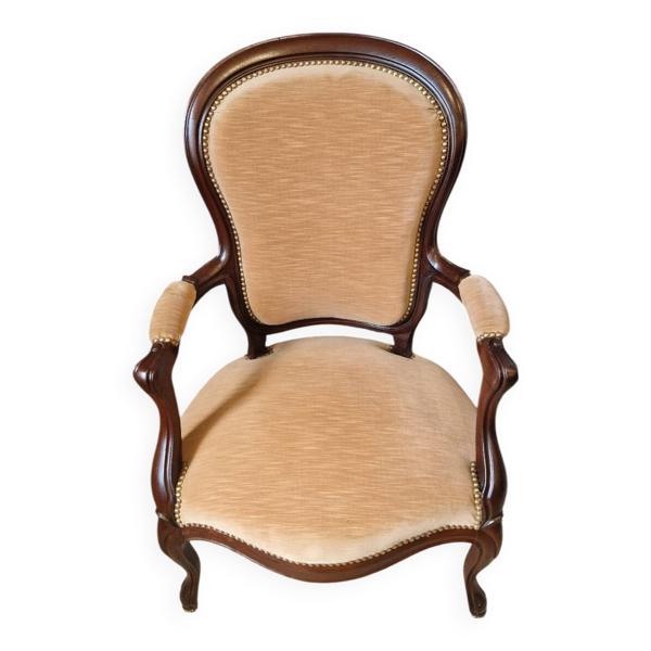 Fauteuil en acajou