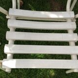 4 garden armchairs