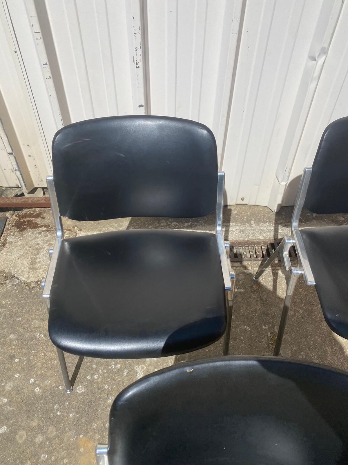 DSC 106 chairs by Giancarlo Pirelli edited by Castelli, Italy