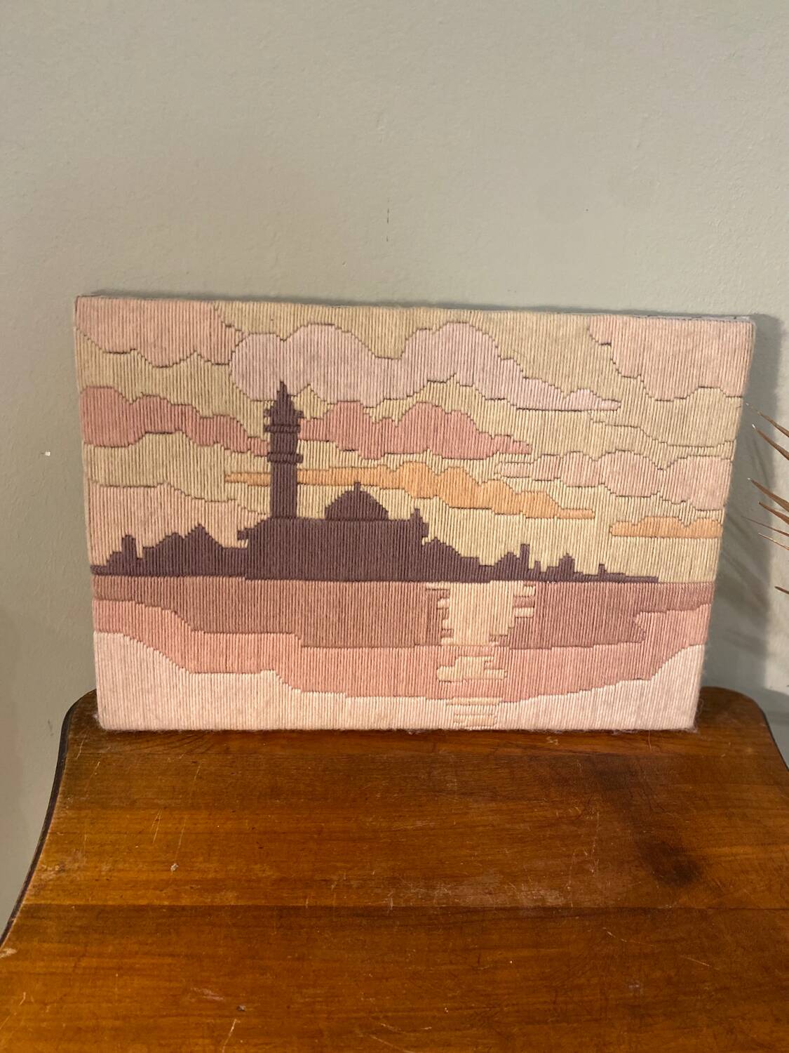 Tapisserie vintage en laine