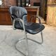 Fauteuil en cuir par Willy RIZZO pour CIDUE