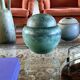 Art Deco green vase / potiche Ikora series, Paul Haustein, WMF Germany ca.