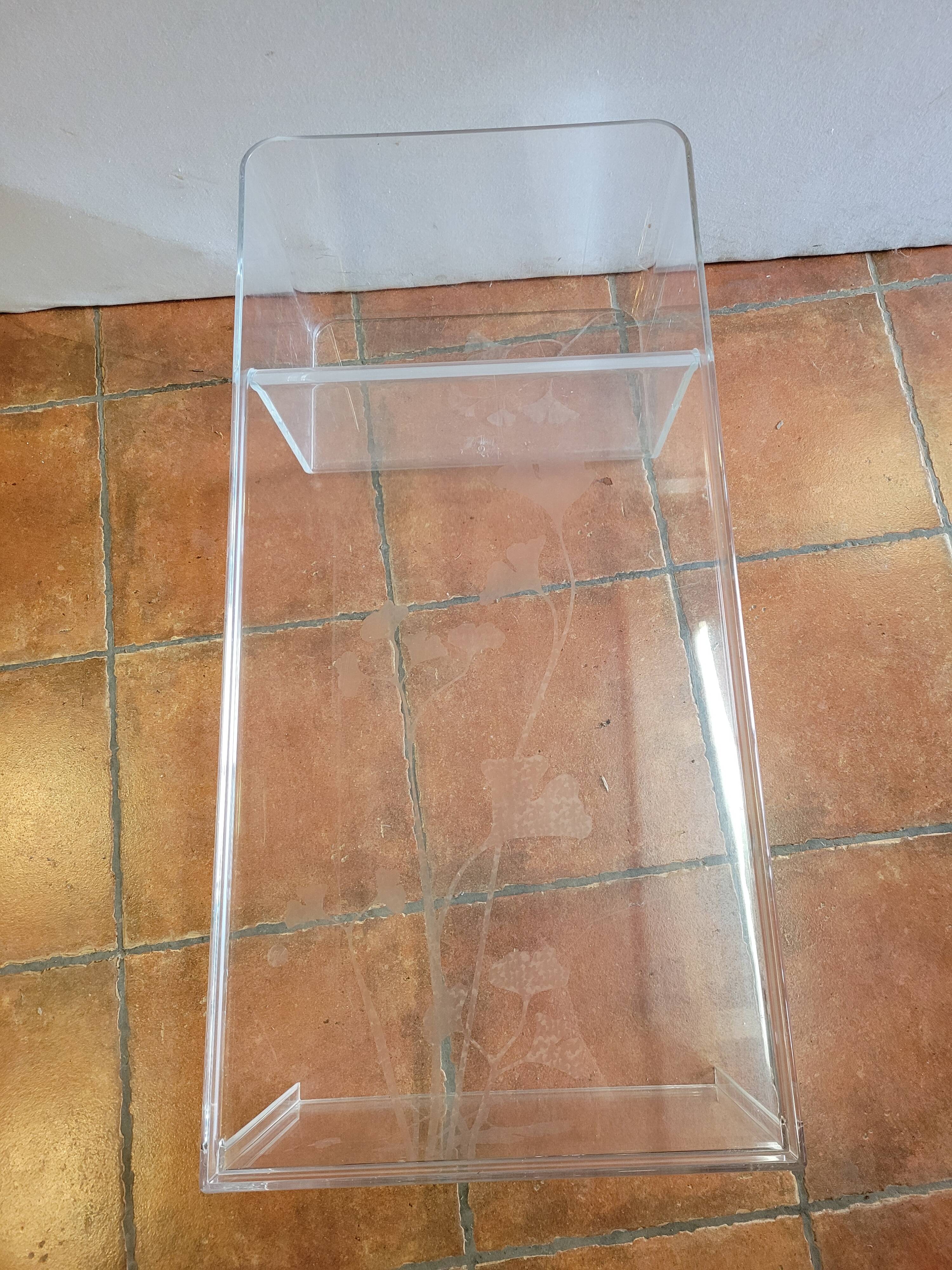 Plexiglas coffee table by Patricia Urquiola