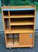 Armoire de rangement en chêne sur roulettes Berlioz, 1970