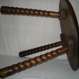 Turned wood coffee table from the 30s - 40s