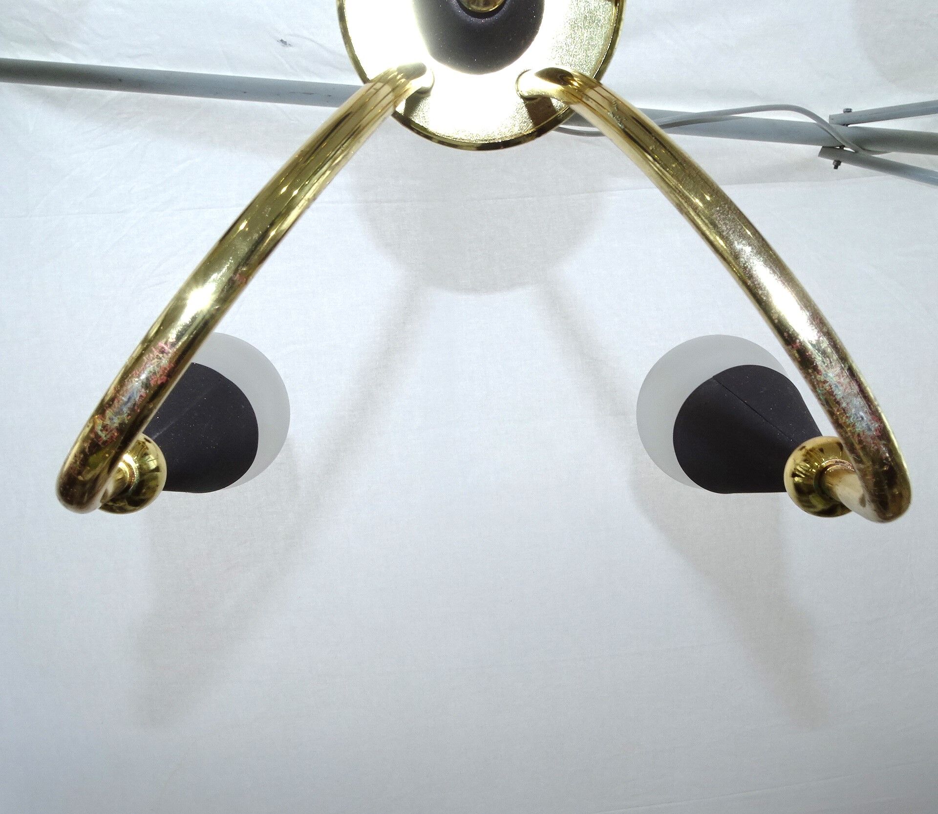 5-branched chandelier cone shaped abat jour