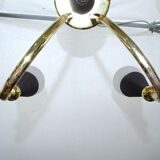 5-branched chandelier cone shaped abat jour