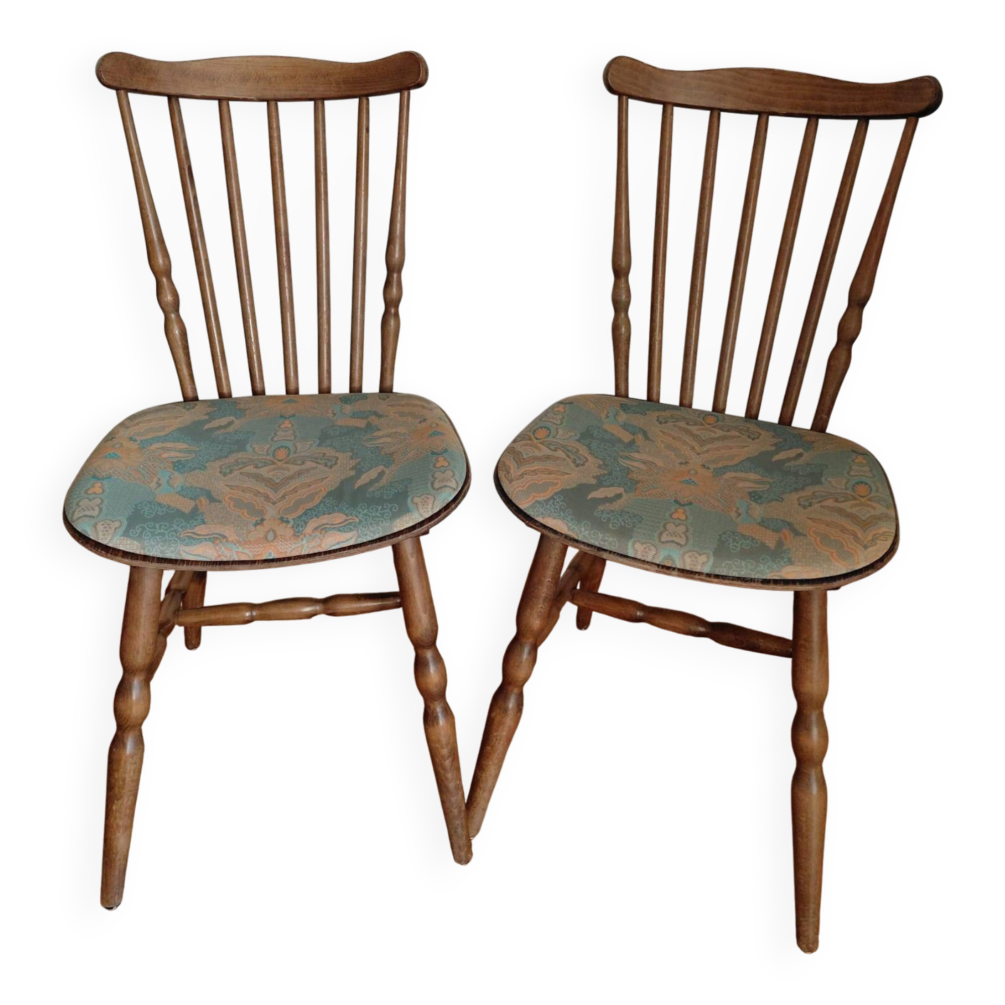 Baumann wooden bistro style chairs