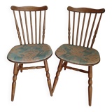 Baumann wooden bistro style chairs