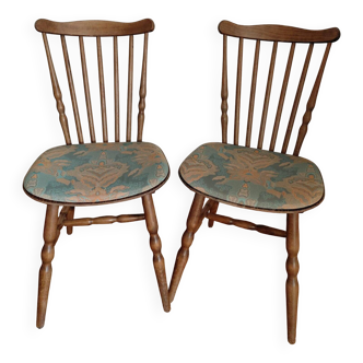 Baumann wooden bistro style chairs