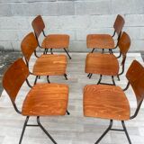 Set of 6 vintage Marko chairs