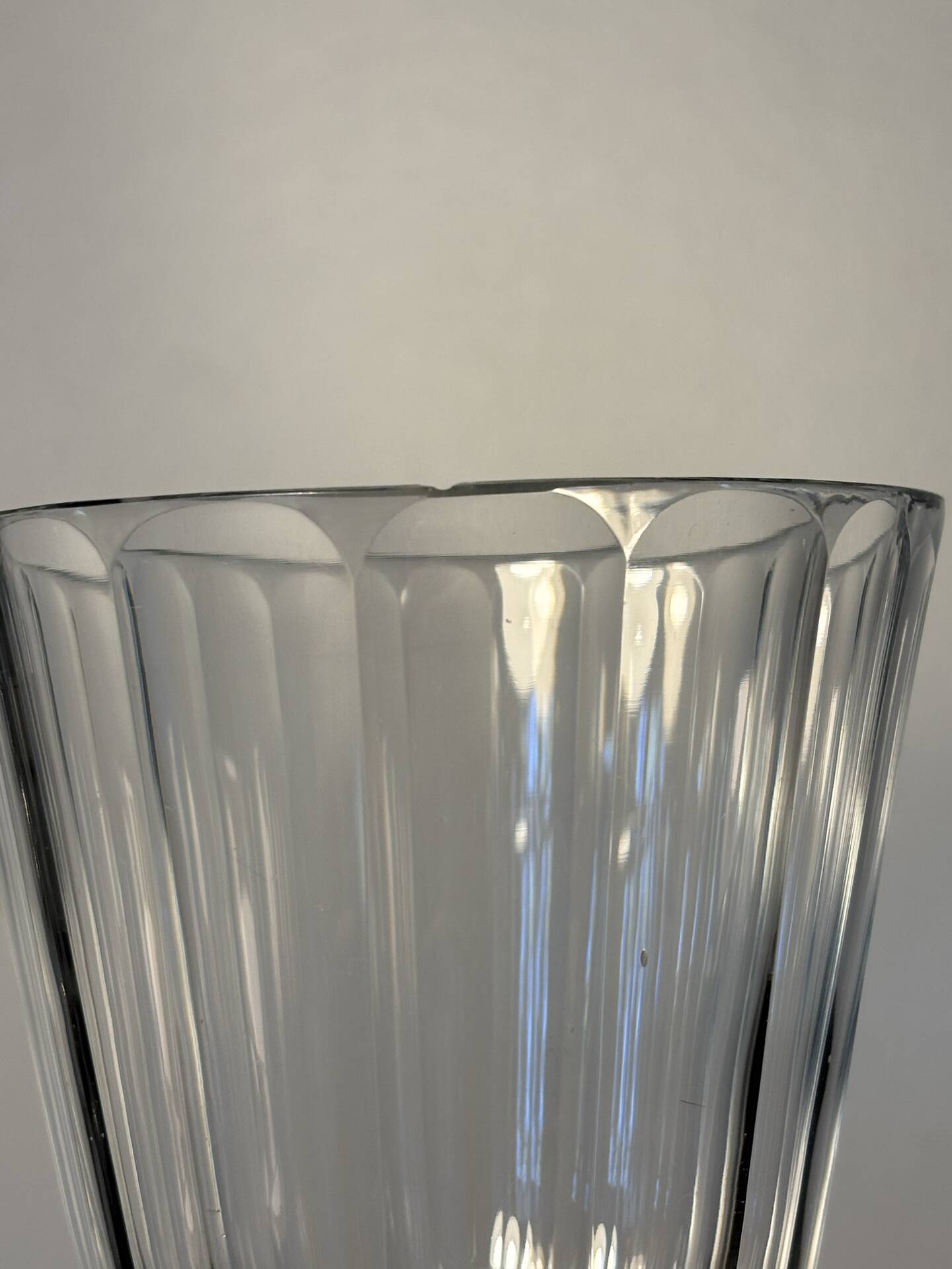 Verre à vin/eau Baccarat 19ème