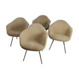 Charles Eames DAX armchairs set for Herman Miller