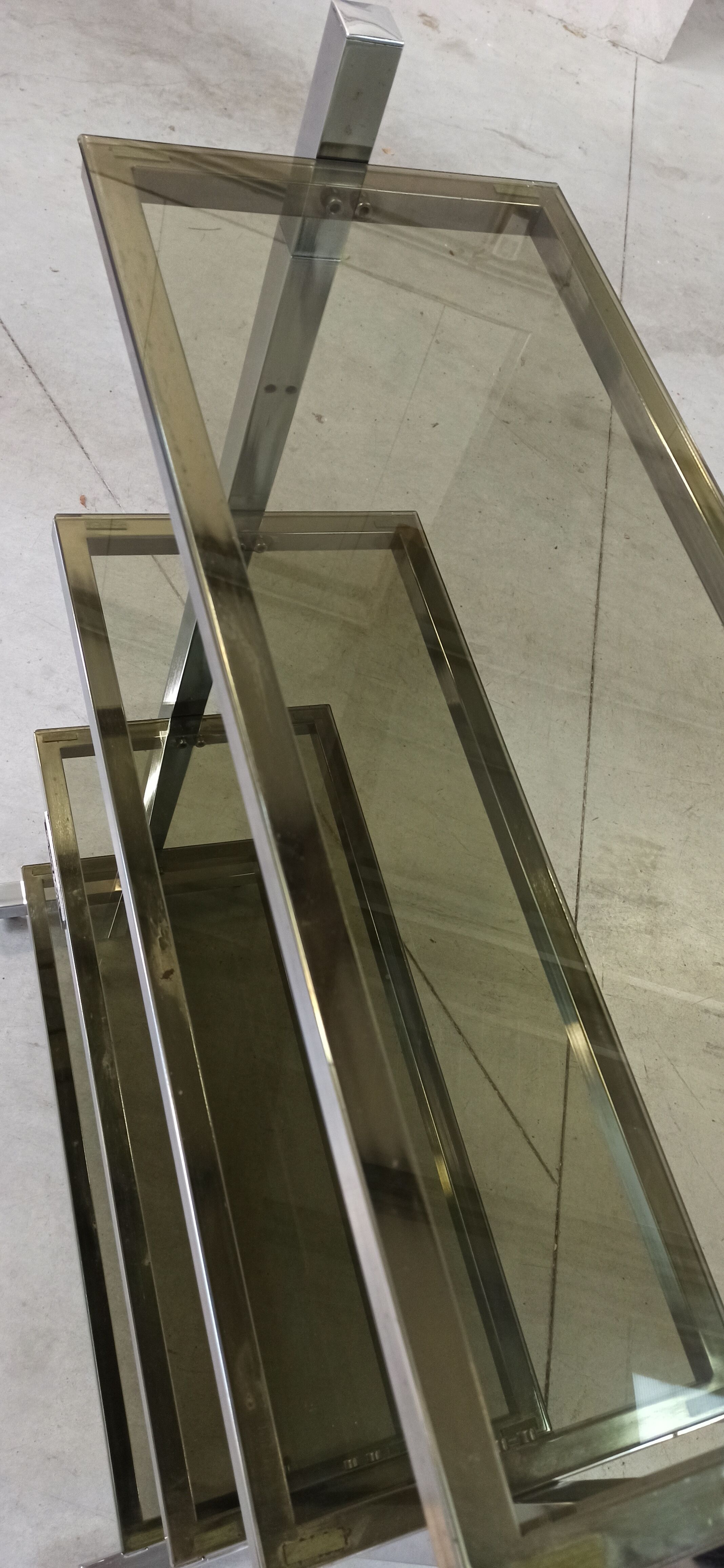 Vintage hifi shelf 70's