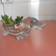 Vide-poche teckel cristal Art Vannes