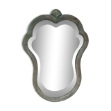 Mermaid wooden mirror