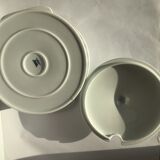 70's duck blue porcelain soupière