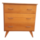 Vintage chest of drawers compass feet