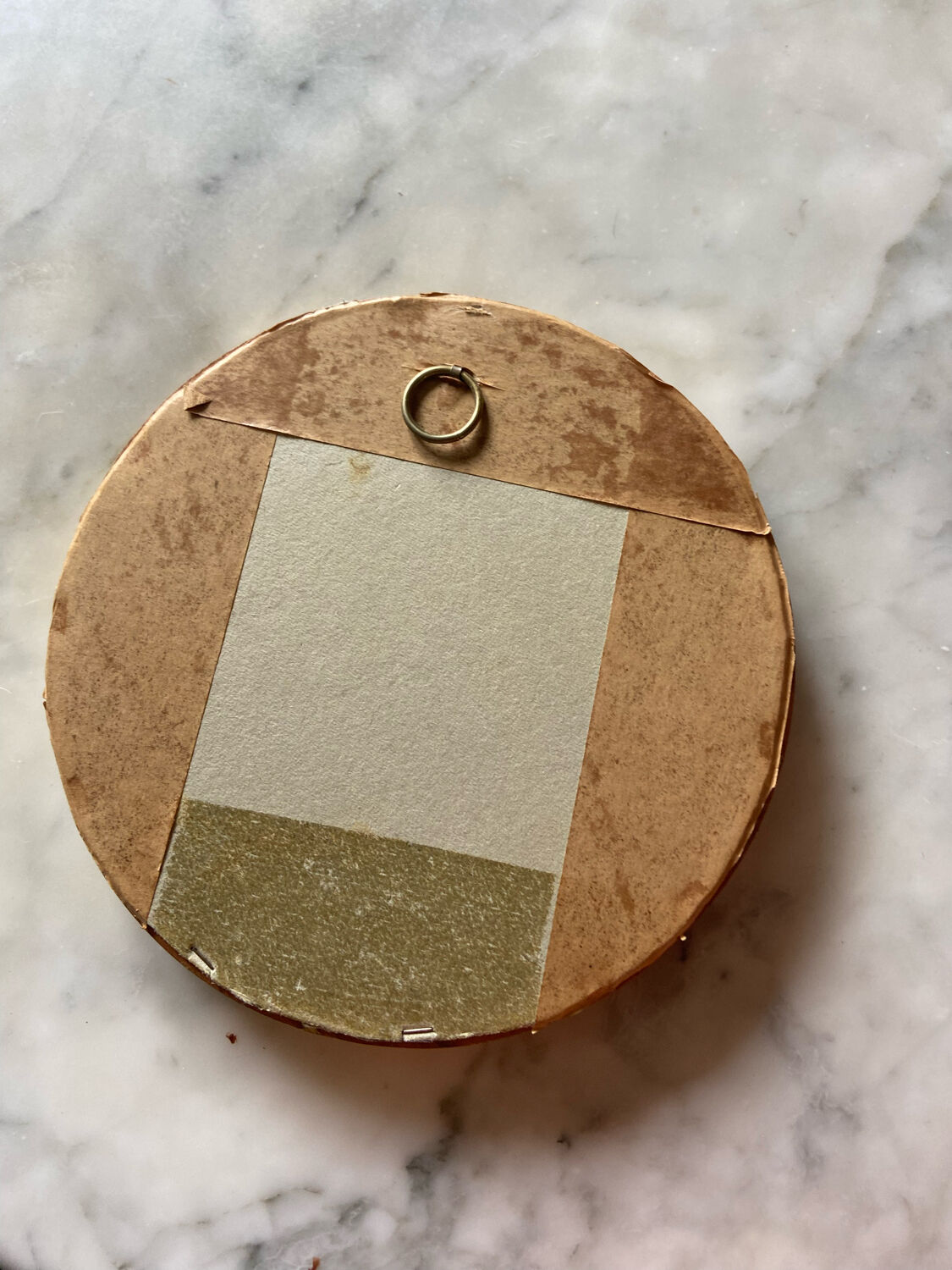 Embroidery wall medallion