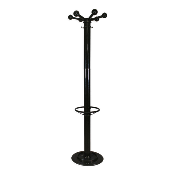 Black coat rack
