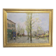 E. Febvre - Oil On Panel “Street Scene”