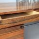Rio rosewood executive desk, 1970s.