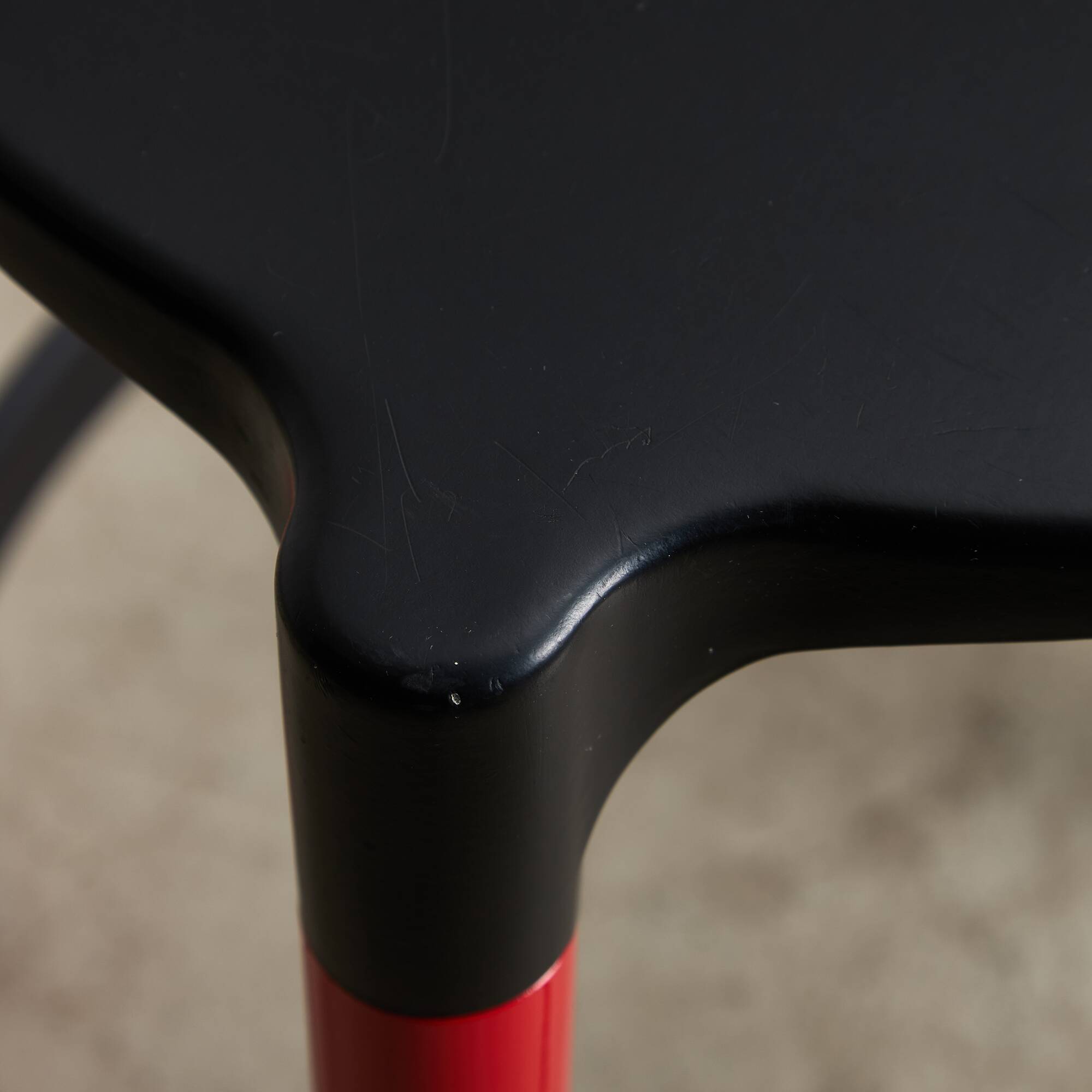 Polo Low Bar Stool by Anna Castelli Ferrieri for Kartell, 1979