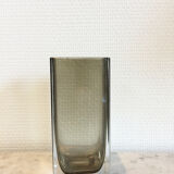 1970 black crystal vase