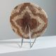 Vintage african hand woven tribal decor basket or waill plate