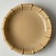 Art Deco beige and gold fruit bowl Salins