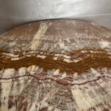 Beautiful coffee table pink marble top