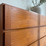 Commode double vintage danoise en teck