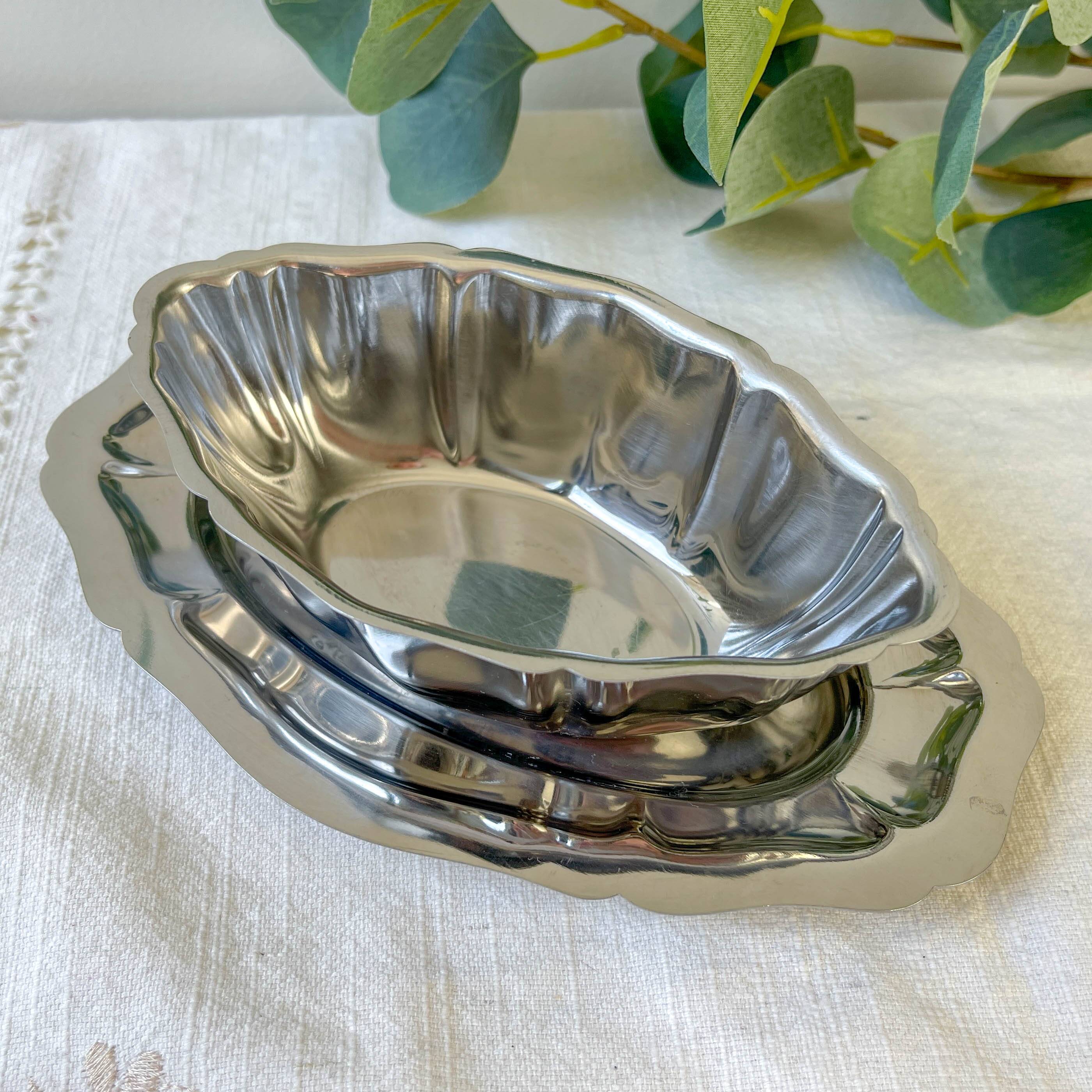 Vintage Stainless Steel Sauceboat Guy Degrenne 70s