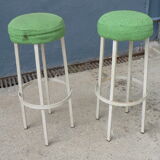 Bar vintage metal stools