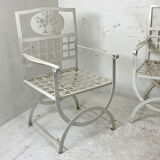 Metal garden furniture