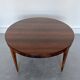 Oval Dining Table in Rosewood by Johannes Andersen for CFC Silkeborg, 1960s