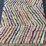 Handmade wool Berber rug 3 x 2 m