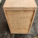 beautiful sanded beech cabinet with 4 drawers from the 1940s/50s