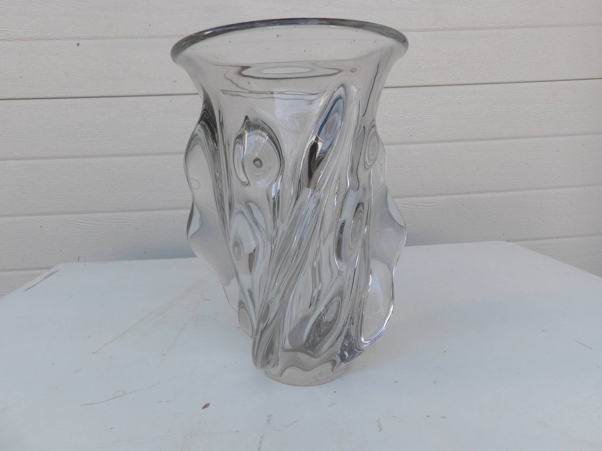 crystal vase